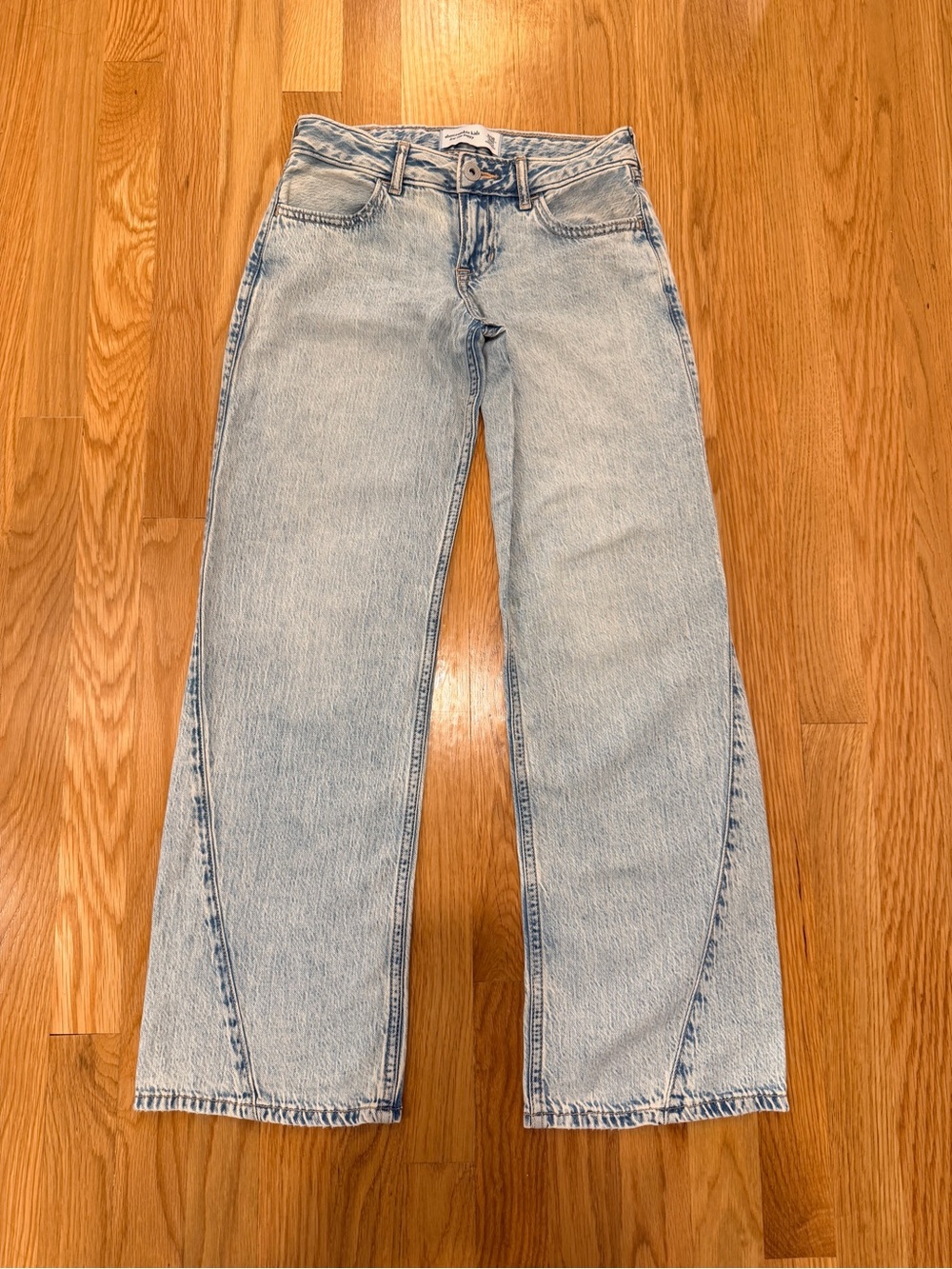 Abercrombie Kids Low Rise Baggy Jeans- Size 9/10 LONG
